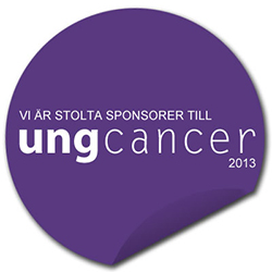 Stolta sponsorer till Ung Cancer 2013