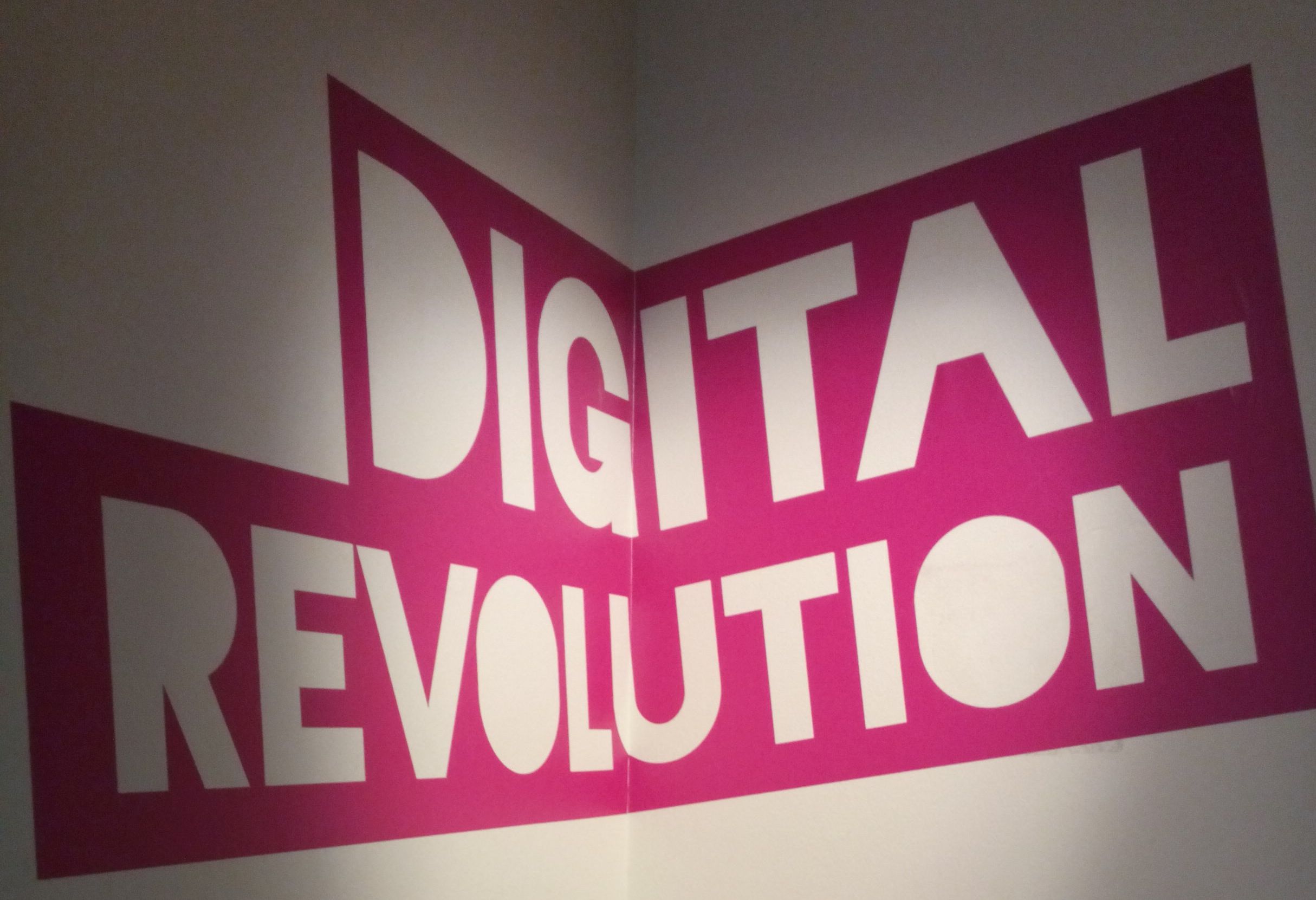 digital revolution - utställning på Tekniska museet