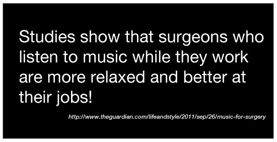 http://www.theguardian.com/lifeandstyle/2011/sep/26/music-for-surgery