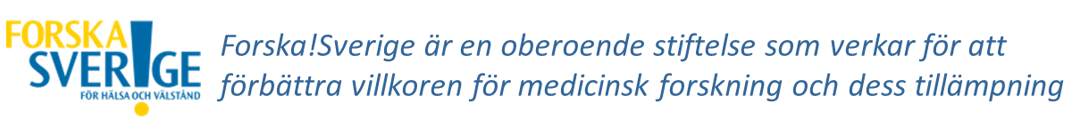 För att patienter ska få tillgång till bästa möjliga vård, för att Sverige ska kunna behålla och utveckla kompetens och för att skapa arbetstillfällen, behöver medicinsk forskning bli en högre nationell prioritet