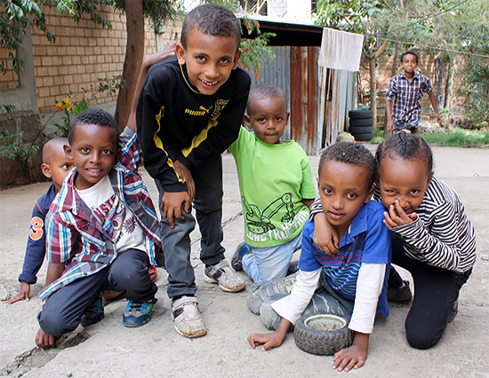 Vårt projekt i Etiopien